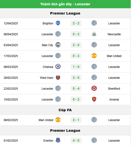 Leicester City - Tìm Lại Ánh Sáng Dưới Thời Tân HLV